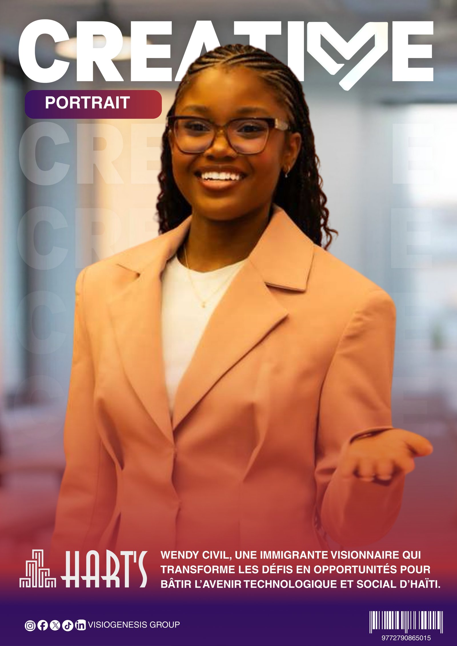 Wendy Civil, une immigrante visionnaire qui transforme les défis en opportunités pour bâtir l'avenir technologique et social d'Haiti
